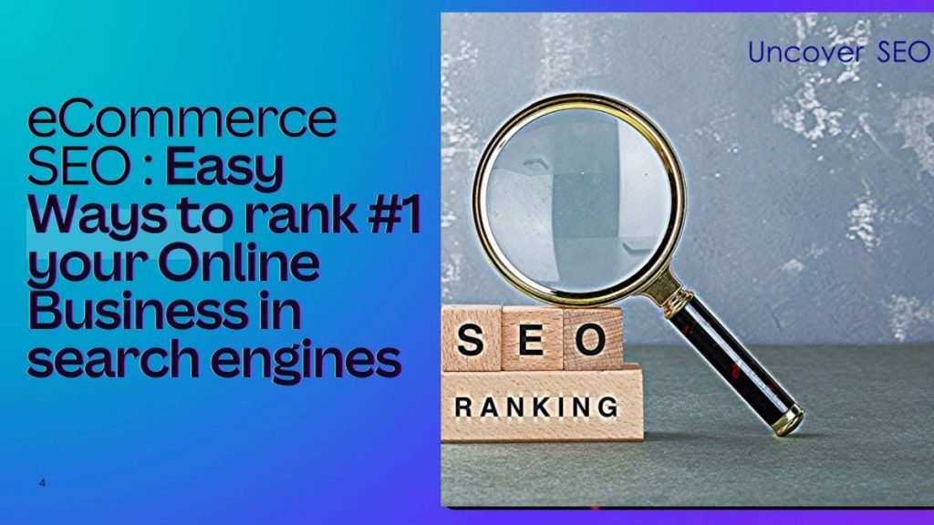 eCommerce SEO: Easy ways to rank on Search engines
